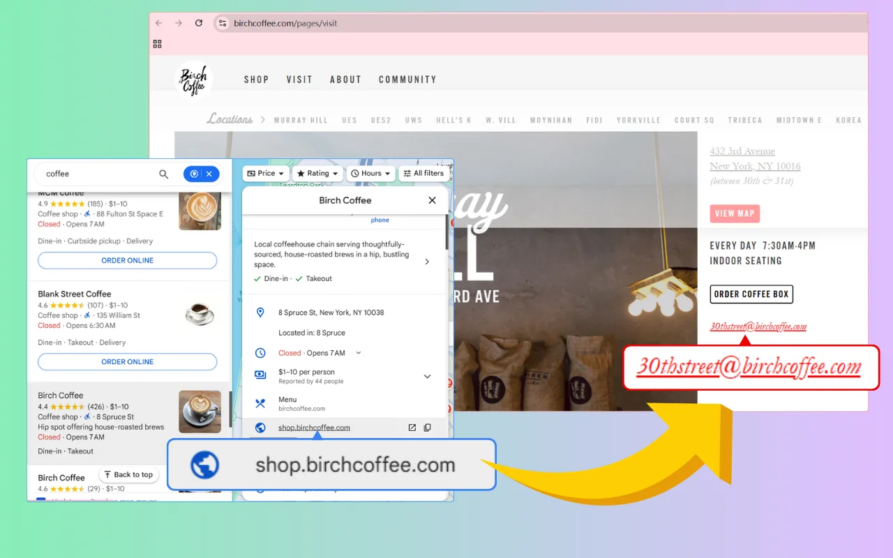 Google Maps Email Extractor